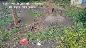 Основа для вагончика из металлических свай
