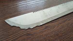 РЕМОНТ КЛИНКА МАЧЕТЕ