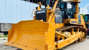 Рекламный ролик бульдозера Komatsu d275a