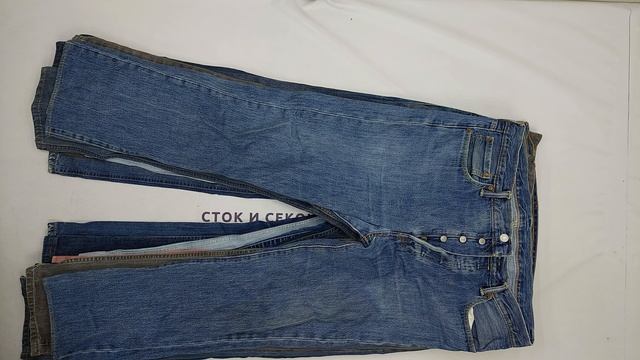 Levi's джинсы мужские США секонд оптом 6 пак