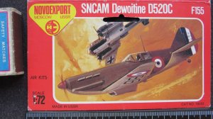 D.520 FROG (Девуатин Д-520 NOVO) 1:72 F155
