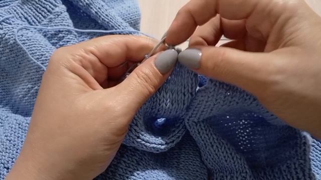 Пуловер женский с коротким рукавом