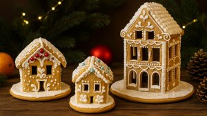 Сборка пряничного домика