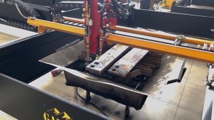 РЕЗКА 30ММ МЕТАЛА НА ПРОБИВ ГАЗОКИСЛОРОДНЫЙ РЕЗАК GALICH