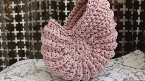 🤗СУМКА-НАУТИЛУС🙈КРЮЧКОМ РАКУШКА 🧚ВЯЖЕМ ЗА ВЕЧЕР❤️