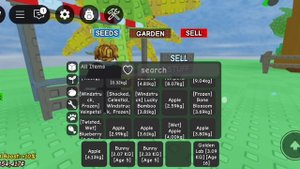 Дал новичку крутые фрукты!-Grow a garden