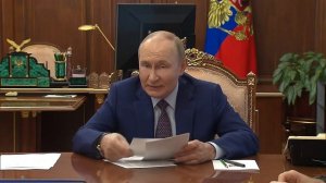 российский✨лидер🇷🇺🫡Владимир Владимирович Путин.✨собрал совещание по экономике.