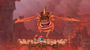 Игрушка 💥 Rayman Legends 💥, 7 этап эпизода малютки в опасности, тот кто дышит огнём