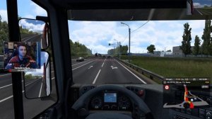 Euro Truck Simulator 2 на Карте России с музыкой #2