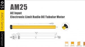 АМ25 1-30-MEL-P - Видеообзор. Инструкция внутривальных приводов в описании. (A-OK)