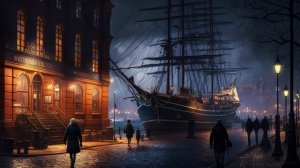 Гавань - Спокойная музыка пиратского порта, музыка моря с голосами чаек для расслабления и отдыха