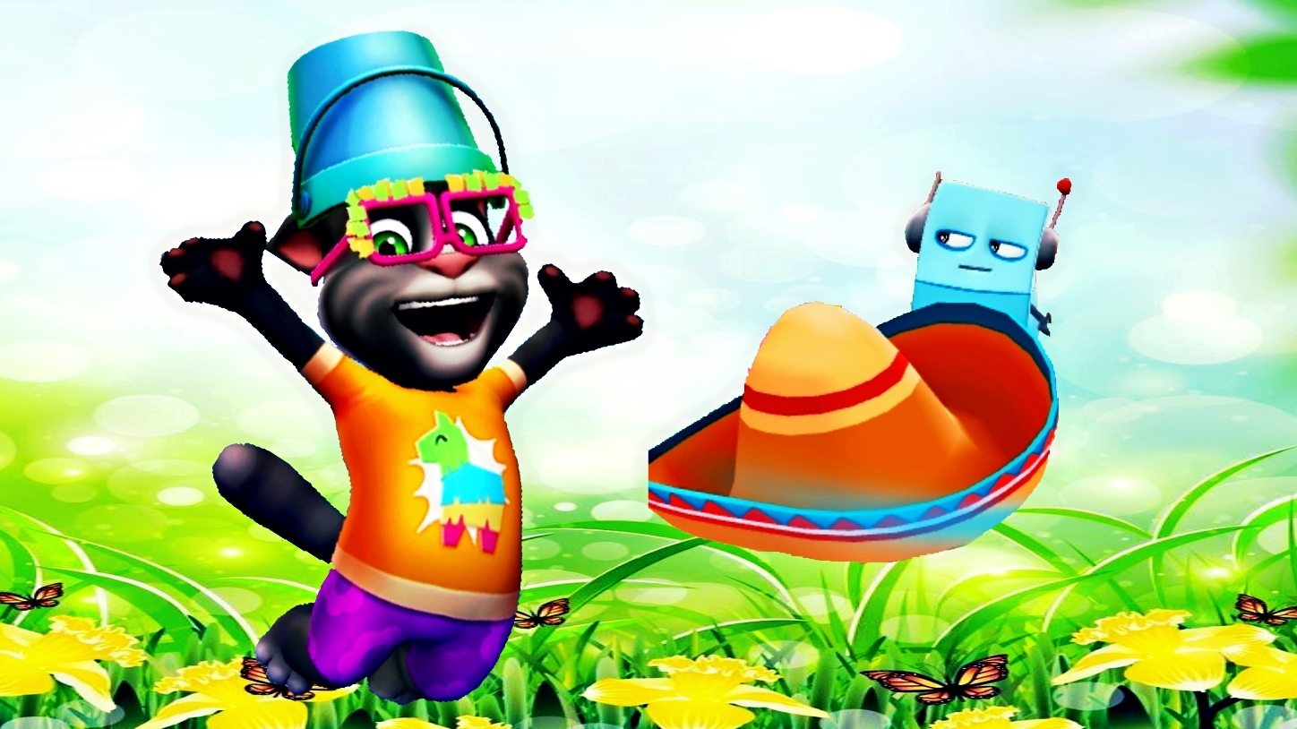 Новое обновление в игре мой говорящий том2 добавили пиньяту🪅 смотреть онлайн