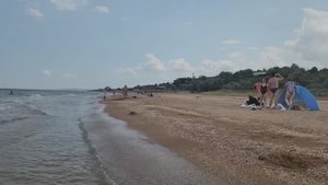 Отдых на пляже Пересыпь 20 июля 2025: море теплое, медуз нет!