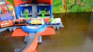 Паровозики из Чаггингтона распаковка и обзор 3 часть Train from Chuggington Wilson unpack and play