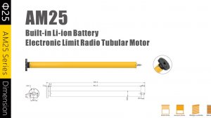 Инструкция внутривальных приводов AM25-1.2/30-ES-E, радио, с АКБ 900mA 7.4V (A-OK)