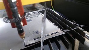 Как ведет металл при плазменной резке ЧПУ.