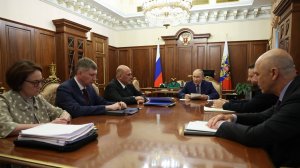 Владимир Путин провёл совещание по экономическим вопросам, Кремль, 12 августа 2025 года