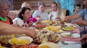 "Аҡ тирмә" төркөмө - Косилка-молотилка