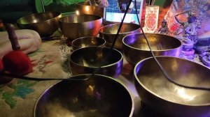 Набор Шаматха 9 чаш, 83-576 Гц.    12 кг