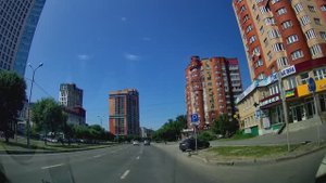 Поездка на автомобиле из Тюмени до микрорайона "Три сосны"