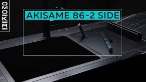 Кухонная мойка OMOIKIRI Akisame 86-2 In SIDE - обзор со всеми аксессуарами для кухни