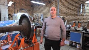 Станок балансировочный для балансировки железнодорожных колесных пар