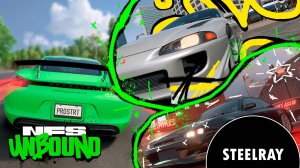 NFS Unbound Nissna Silvia K'S, Mitsubishi Eclips GSX, Porsche 718 Cayman GTS "Simple Style"