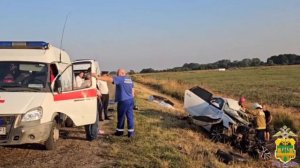 12 августа три человек погибли в ДТП в Белореченском районе