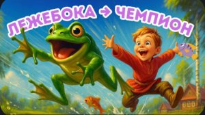 Прыгающий Лягушонок Квакает в Пруду! Весёлая песенка для детей 1-9 лет