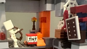 Играю в Lego Minecraft 1серия (битва)