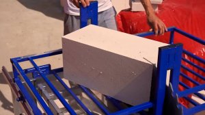 Станок для резки газоблока «ПИРАНЬ»