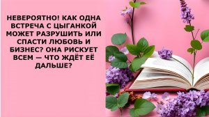 Истории из жизни. КАК ОДНА ВСТРЕЧА С ЦЫГАНКОЙ МОЖЕТ Аудио рассказы, Жизненные истории слушать