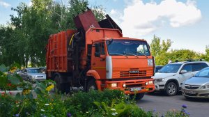 Мусоровоз МКМ-4605 (МК 4453-05) на шасси КамАЗ-53605-62 (У 369 ТТ 22) / KAMAZ garbage truck.