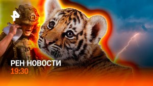 Прорыв в Донбассе / Молния довела до суда / Тигрят усыпили в Германии / ГЛАВНОЕ ЗА ДЕНЬ