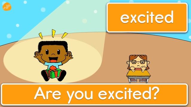 Learn Emotions Words and Phrases - Patterns for Kindergarten by ELF Learning