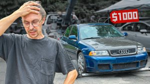 Купил за $1000: ЖИВАЯ или НЕТ? АУДИ А4 ТУРБО