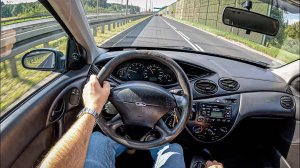 1999 Ford Focus MK1 [1.8 TDDI 90HP] | POV Test Drive #918 Joe Black