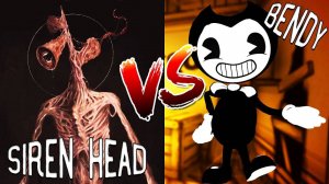 СИРЕНОГОЛОВЫЙ против БЕНДИ в майнкрафт ! Битва SIREN HEAD SCP 6789 VS BENDY MINECRAFT