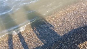 Анапа. Мягкое утро на пляже Высокий Берег. 12 августа 2025. 8 утра