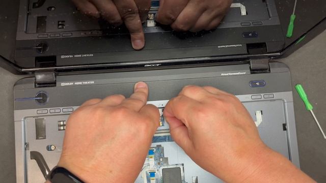 ACER ASPIRE 5738ZG. UPGRADE. Разбор и чистка. Смотреть до конца. Есть нюансы смотреть онлайн