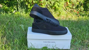 НЕ ОБЗОР кед CALVIN KLEIN JEANS CLASSIC CUPSOLE mg canvas - стильная классика на повседнев