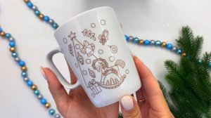 Кружка-раскраска из фарфора Лошадка