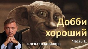 Боглаев/Бобылев: Добби хороший. Добби любит хозяина.