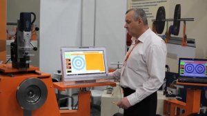 Станок для балансировки колес вентиляторов