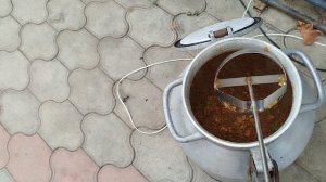 Измельчитель для фруктов на дрель.