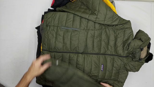 Куртки брендовые зимние  секонд оптом 12 пак