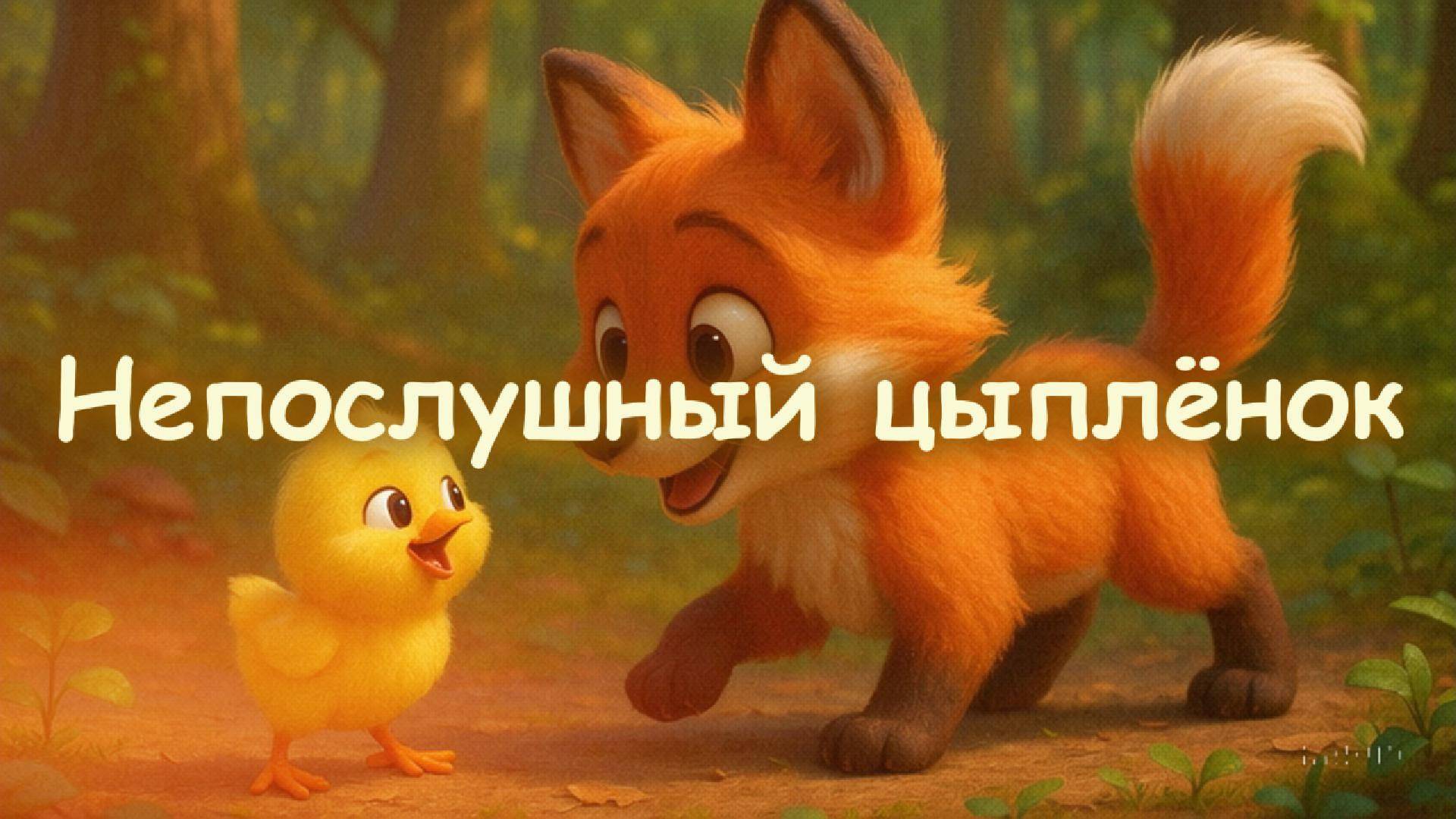 Непослушный цыплёнок