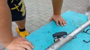 чинем крепление для шланги