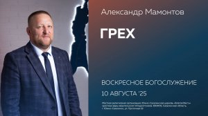 Александр Мамонтов: Грех/ 10.08.2025
