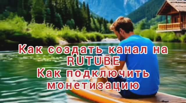 Как я создал канал на Rutube и подключил монетизацию.